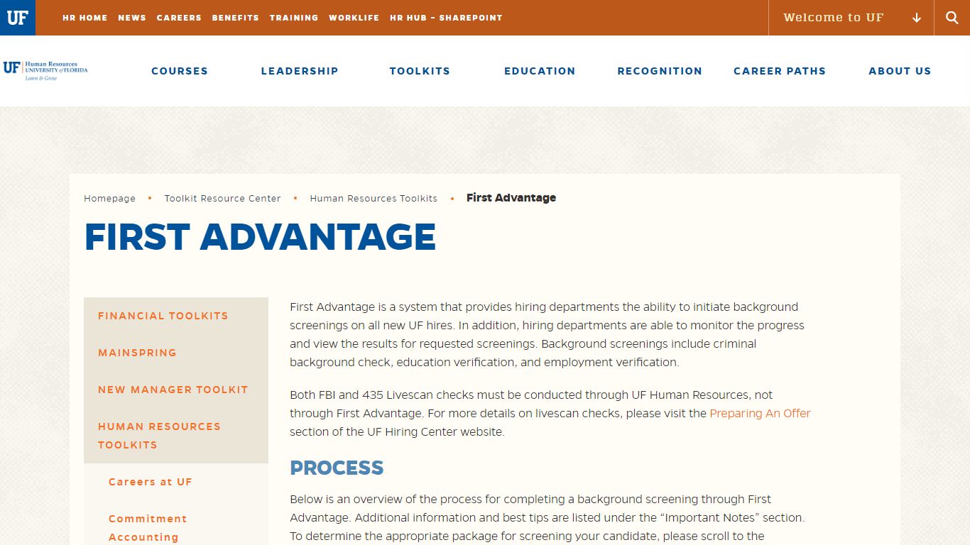 First Advantage – Learn & Grow